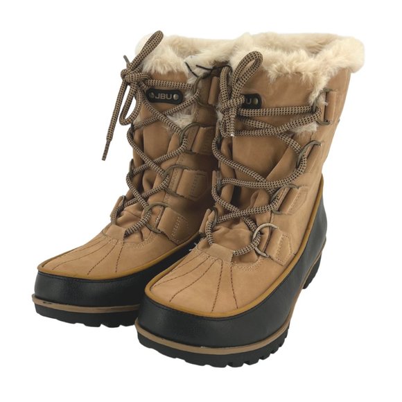 JBU By Jambu | Women's Maldive Weather Ready Winter Boots | Tan | Size 8 - Picture 1 of 6